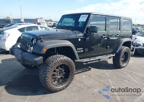 2018 Jeep Wrangler Jk Unlimited Sport 4X4 from USA, damaged, VIN 1C4BJWDG8JL830869